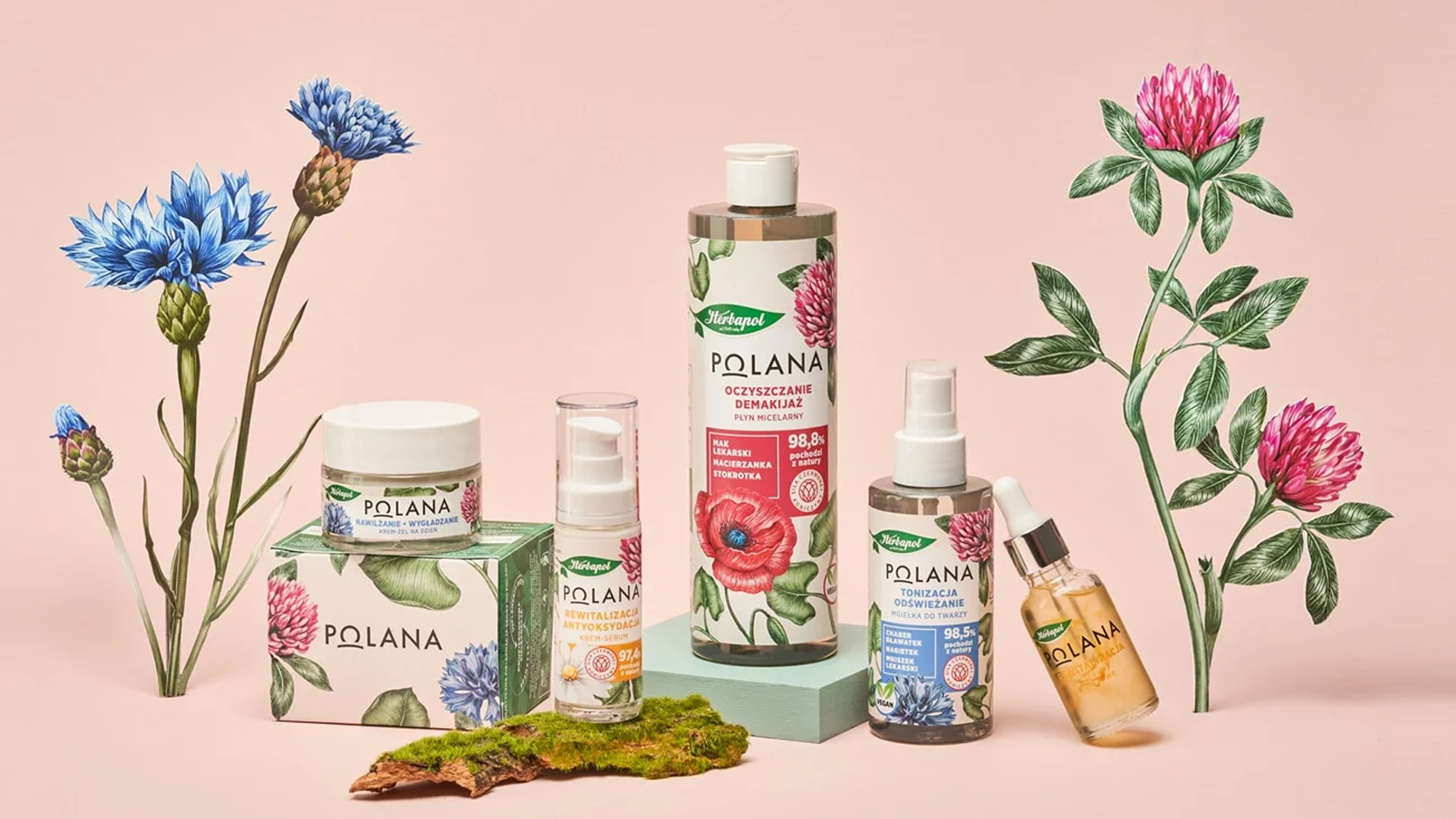 Polana — Kosmetyki naturalne — system opakowań